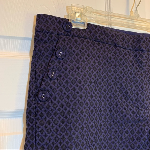 Maurices Purple and Black Shorts size 16 - Picture 2 of 5